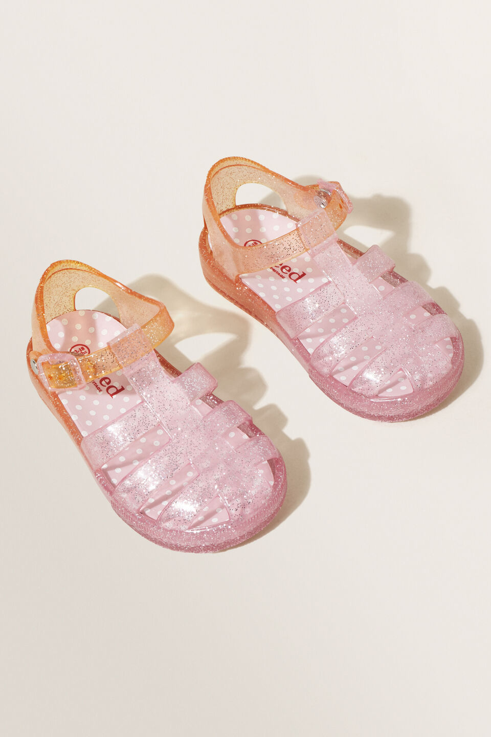 Jelly Cage Sandal  Pink