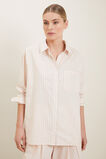 Stripe Voile Shirt  Pale Blossom Stripe  hi-res