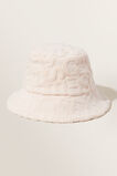 Terry Towelling Bucket Hat  Pale Blossom  hi-res