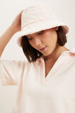 Terry Towelling Bucket Hat  Pale Blossom  hi-res