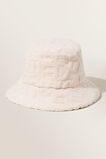 Terry Towelling Bucket Hat  Pale Blossom  hi-res