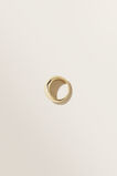 Moulded Dome Ring  Gold  hi-res