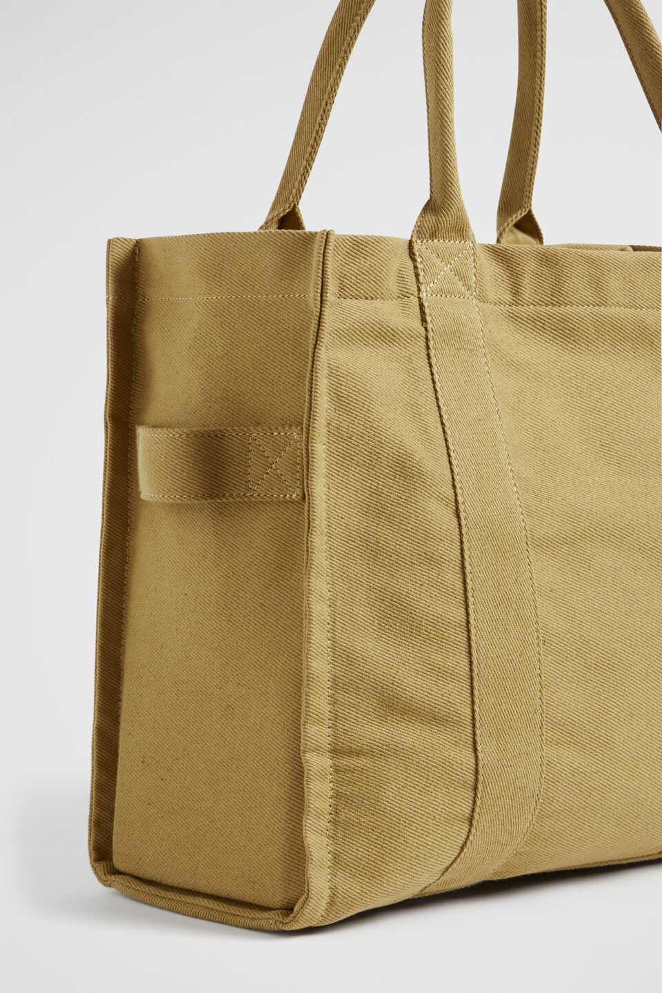 Seed Canvas Tote Bag  Deep Bronze