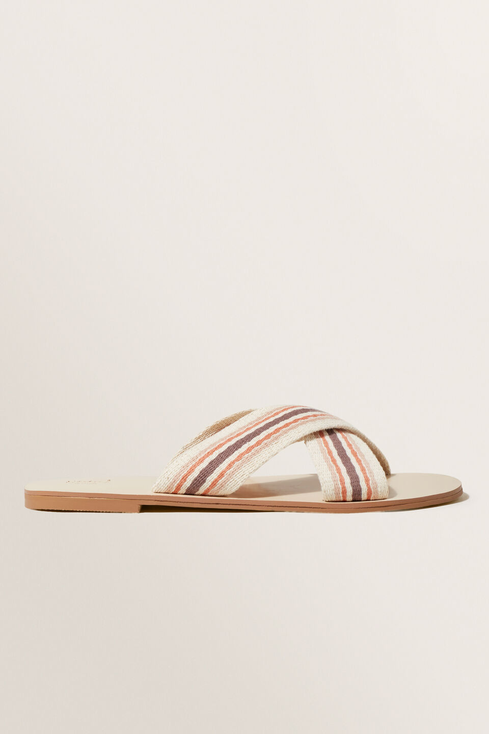 Gemma Woven Sandal  Earth Red Multi