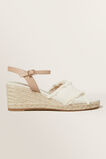 Kiara Wedge Espadrille  Cream Sandstone Beige  hi-res