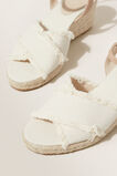 Kiara Wedge Espadrille  Cream Sandstone Beige  hi-res