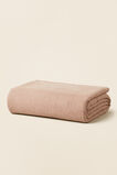 Micro Waffle Tablecloth  Chalk Pink  hi-res