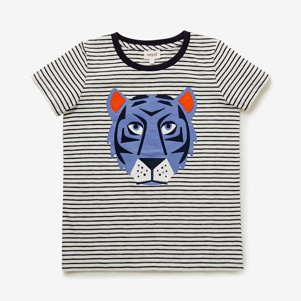 Layered Tiger Tee  