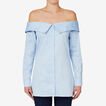 Shirting Off Shoulder Top    hi-res