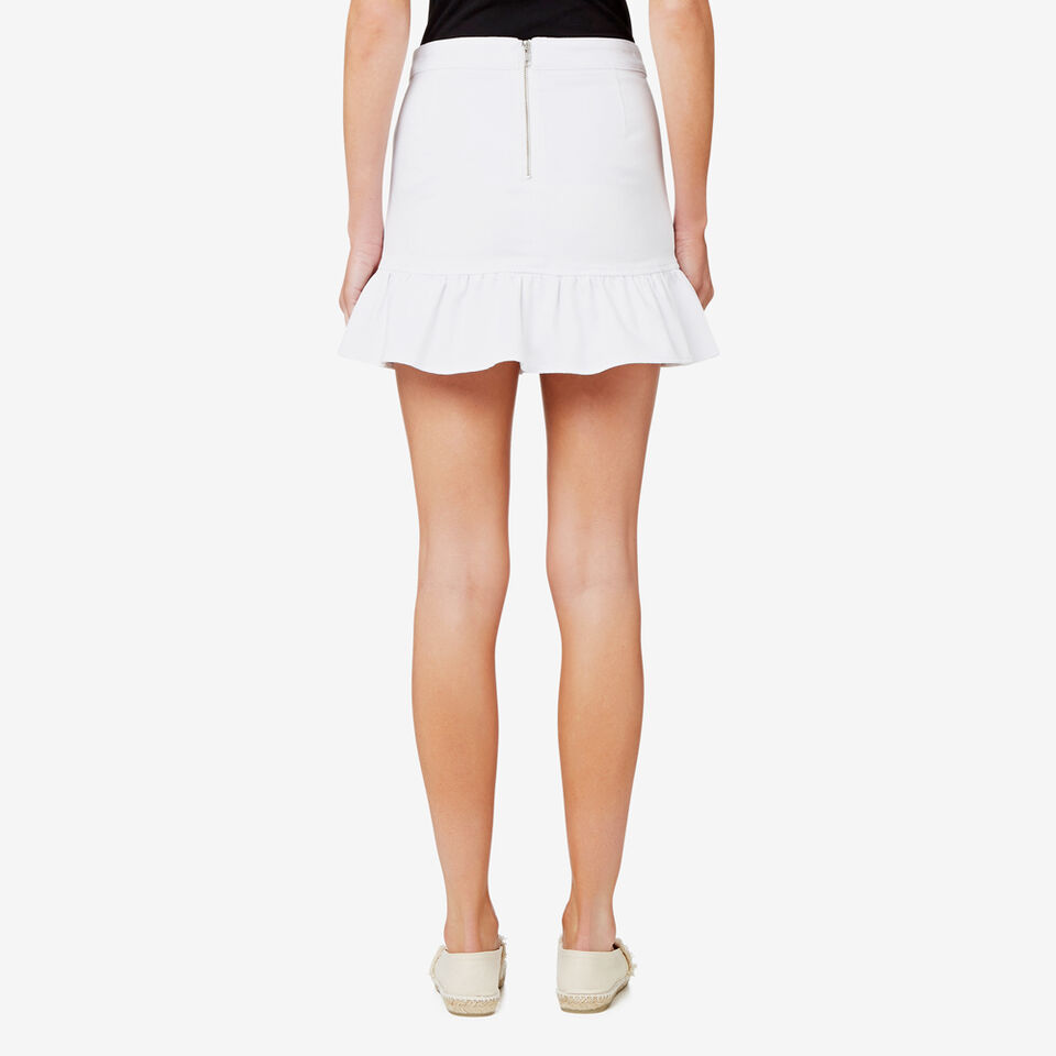 Frill Hem Skirt  