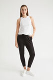 Core Cotton Jersey Trackpant  Black  hi-res