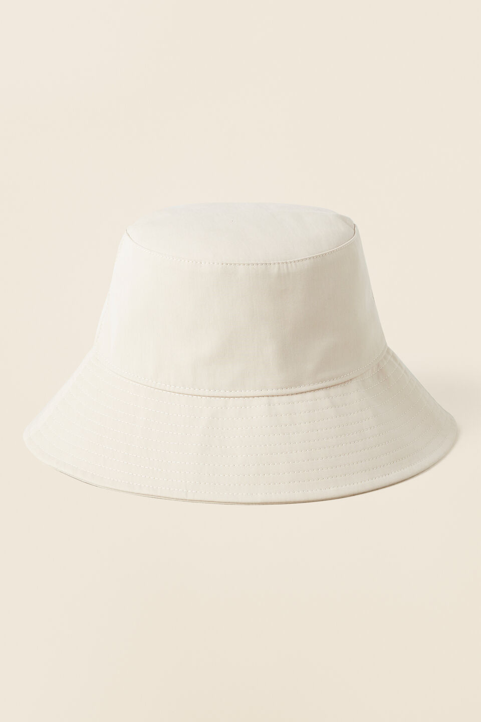 Classic Trench Tie Bucket Hat  Cool Sand