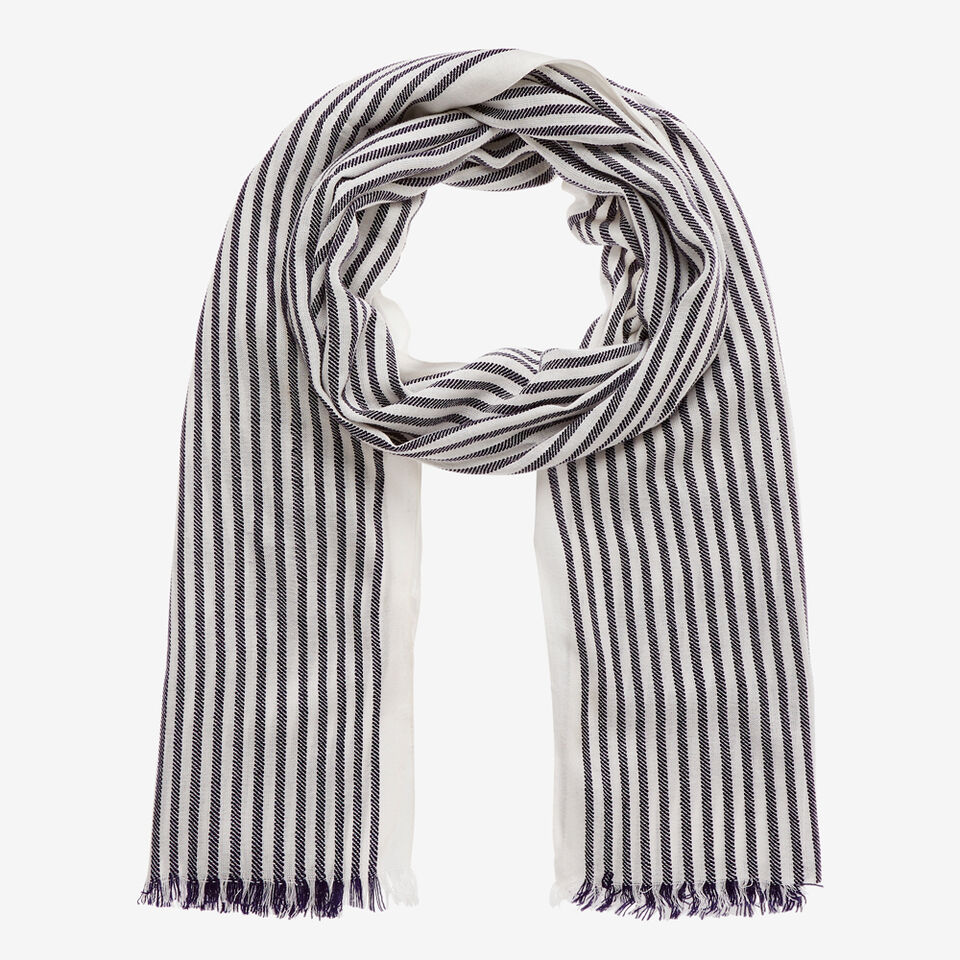 Stripe Texture Scarf  