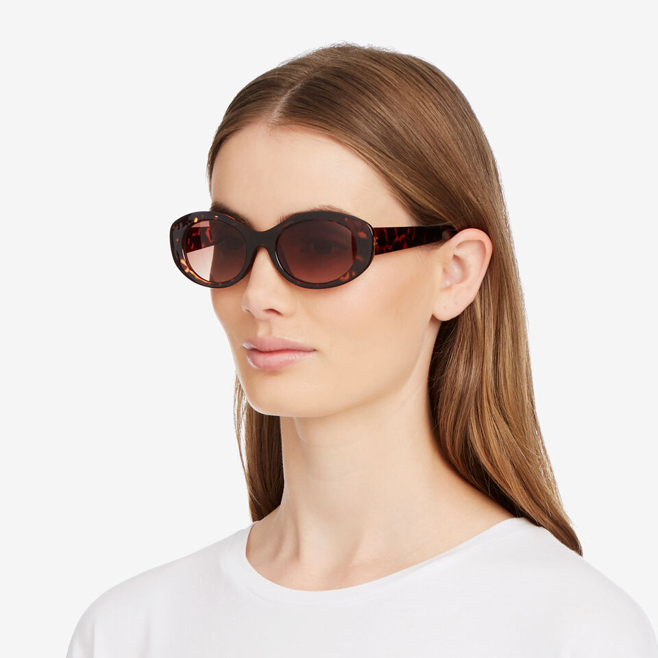 Mila Oval Sunglasses  