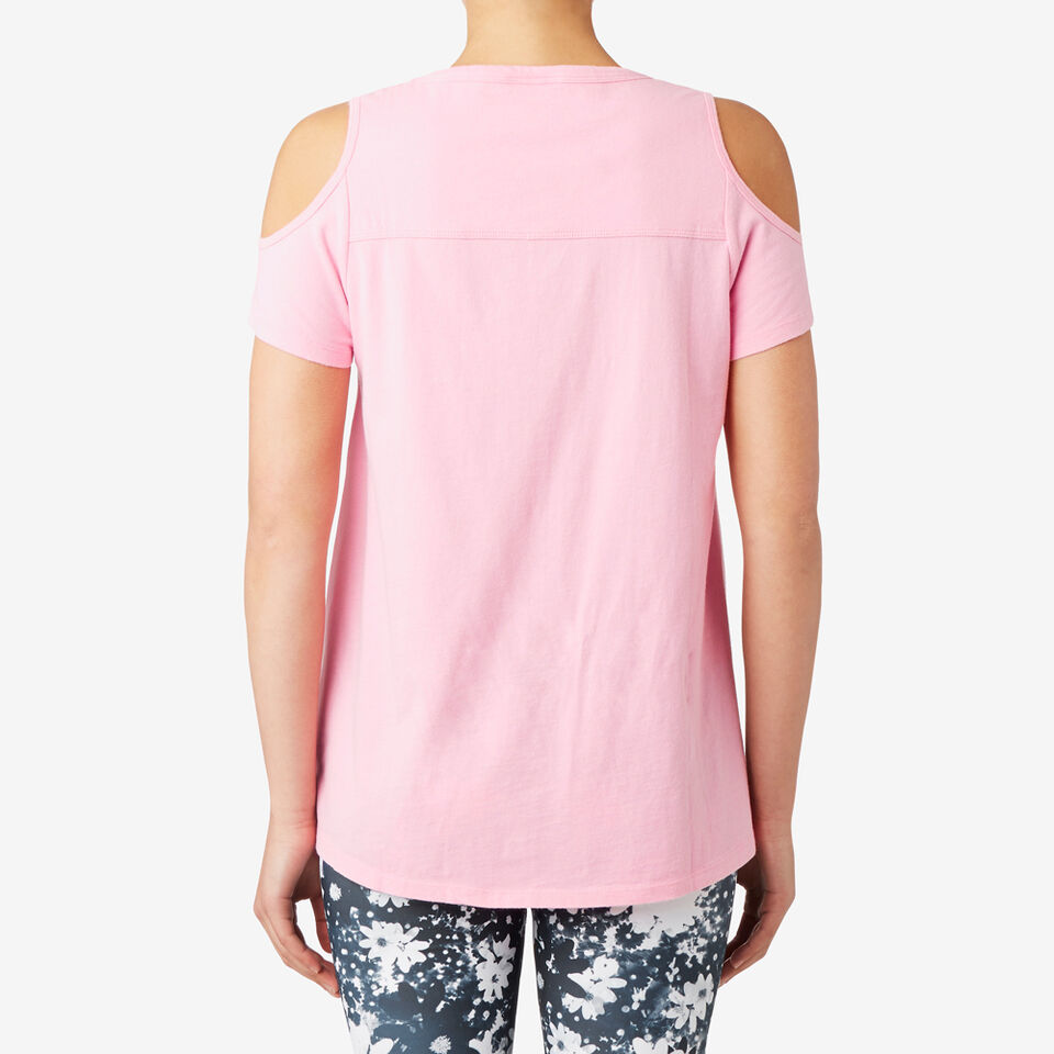 Cold Shoulder Tee  