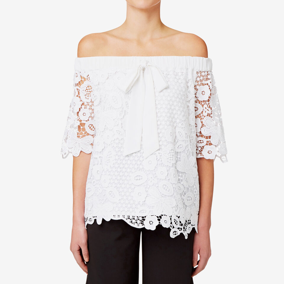 Off Shoulder Lace Top  