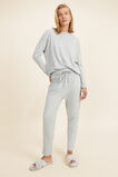 Jersey Pyjama Top  Grey Marle  hi-res