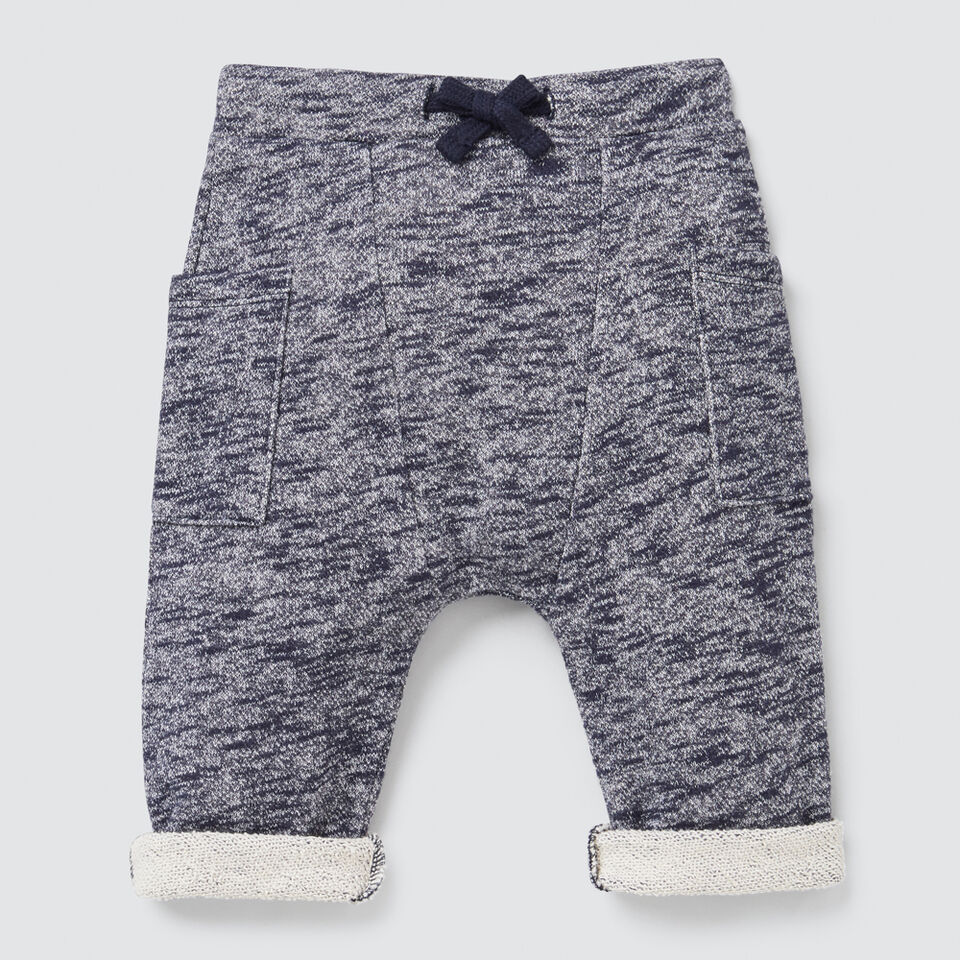 Speckle Harem Track Pant  