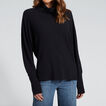 Blouson Sleeve Rib Top    hi-res