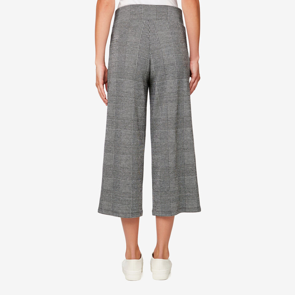 Wide-Leg Jersey Pant  