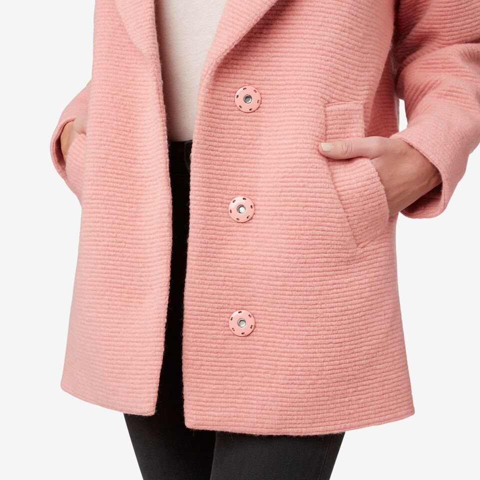 Textured Coat  