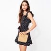 Spot Linen Dress    hi-res