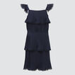 Pleated Chiffon Dress    hi-res