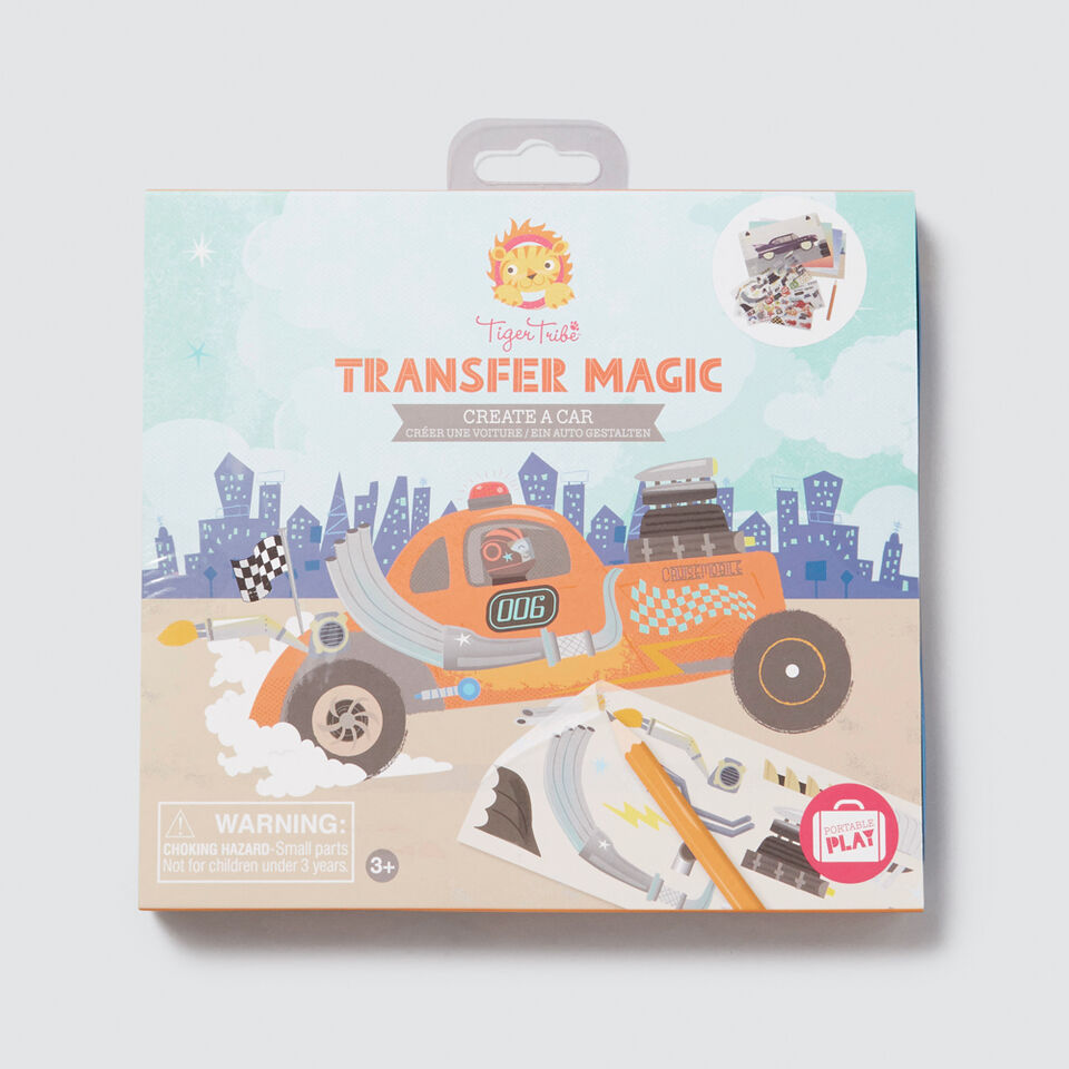 Transfer Magic Create A Car  