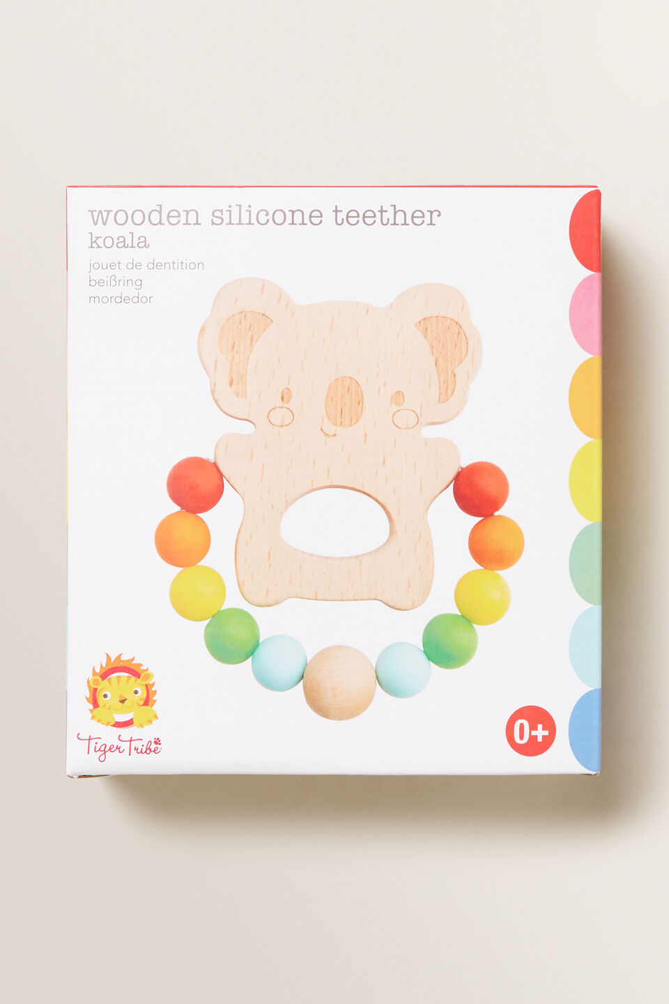 Wood & Silicone Koala Teether  