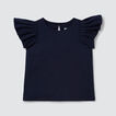 Pleat Short Sleeve Tee    hi-res