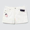 Patch Denim Shorts  1  hi-res