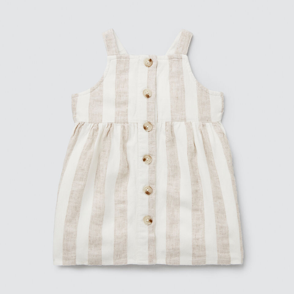 Stripe Pinafore  