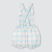 Rainbow Gingham Dungaree    hi-res