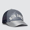 Stripe Mon Amie Cap    hi-res