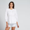 Geo Embroidered Top    hi-res