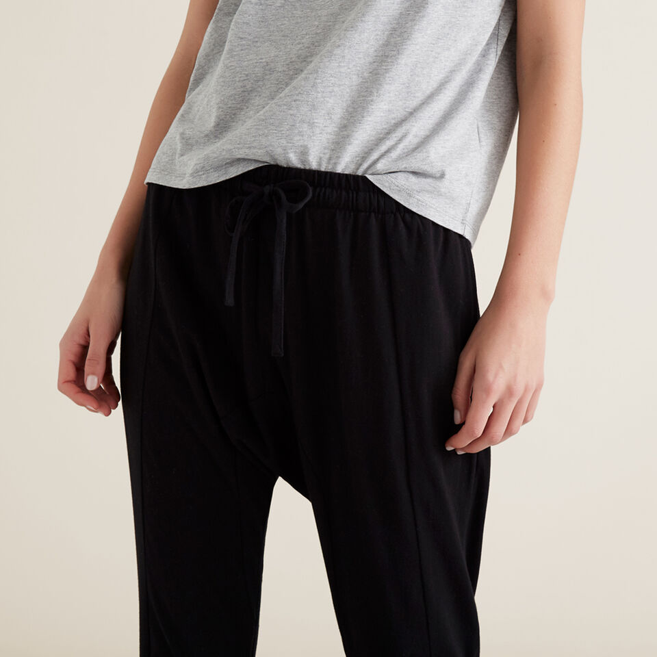 Seam Detail Harem Track Pant  