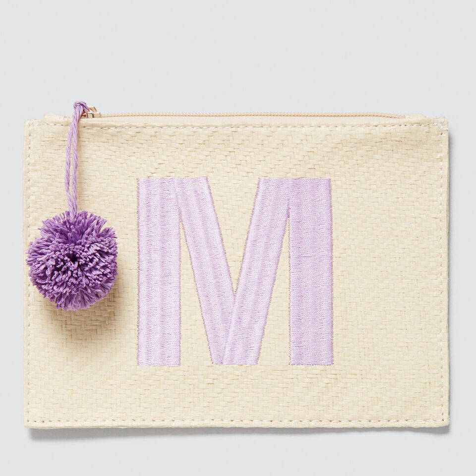 Initial Pom Pom Clutch  