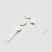 Tear Drop Tassel Earrings  1  hi-res