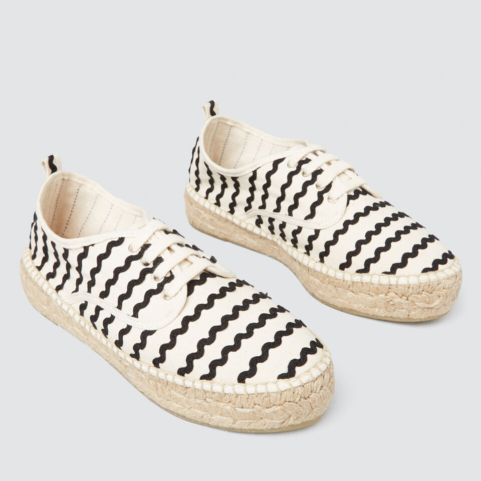 Anna Ric Rac Espadrille  