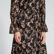 Textured Floral Dress    hi-res