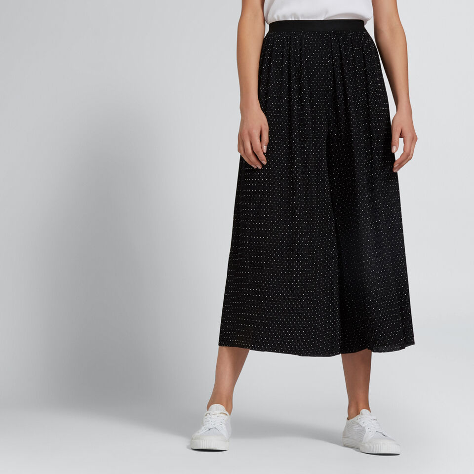 Pleated Spot Pant  