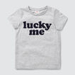 Lucky Me Slogan Tee    hi-res