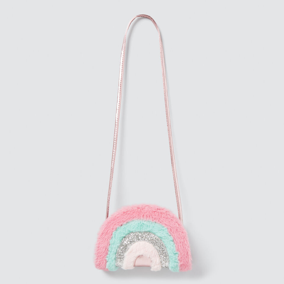 Plush Rainbow Bag  