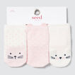 3-Pack Kitty Socks    hi-res