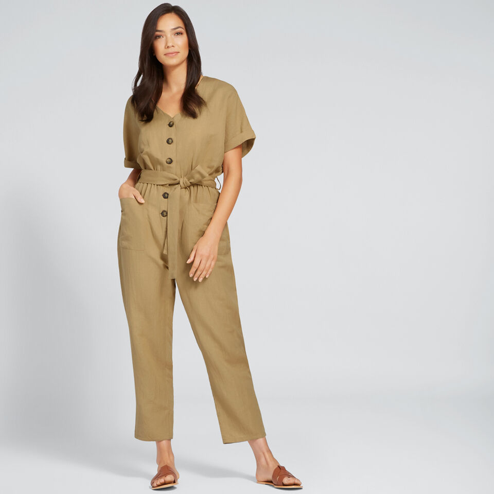 Textured Jumpsuit  