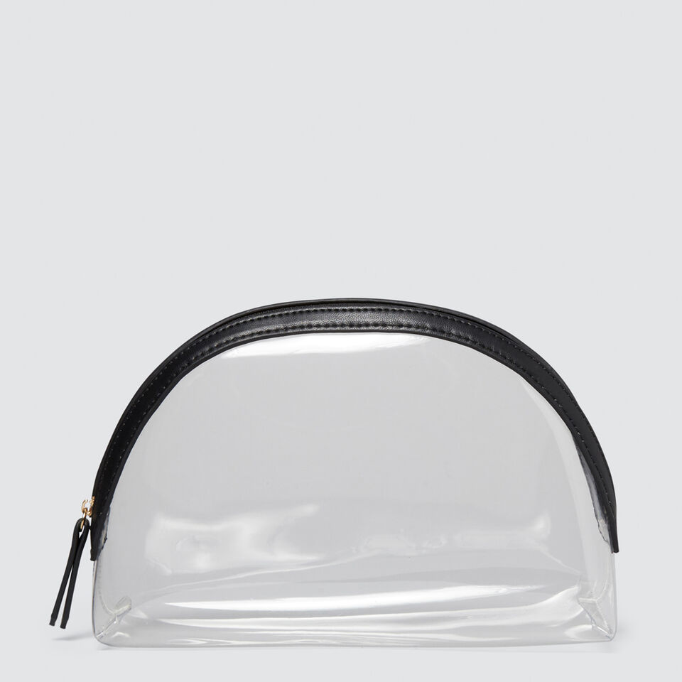 Large Clear Cosmetic Case  
