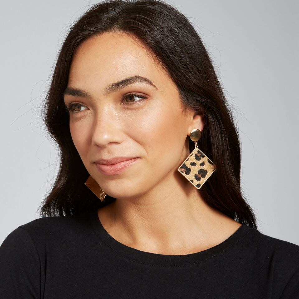 Ocelot Earrings  