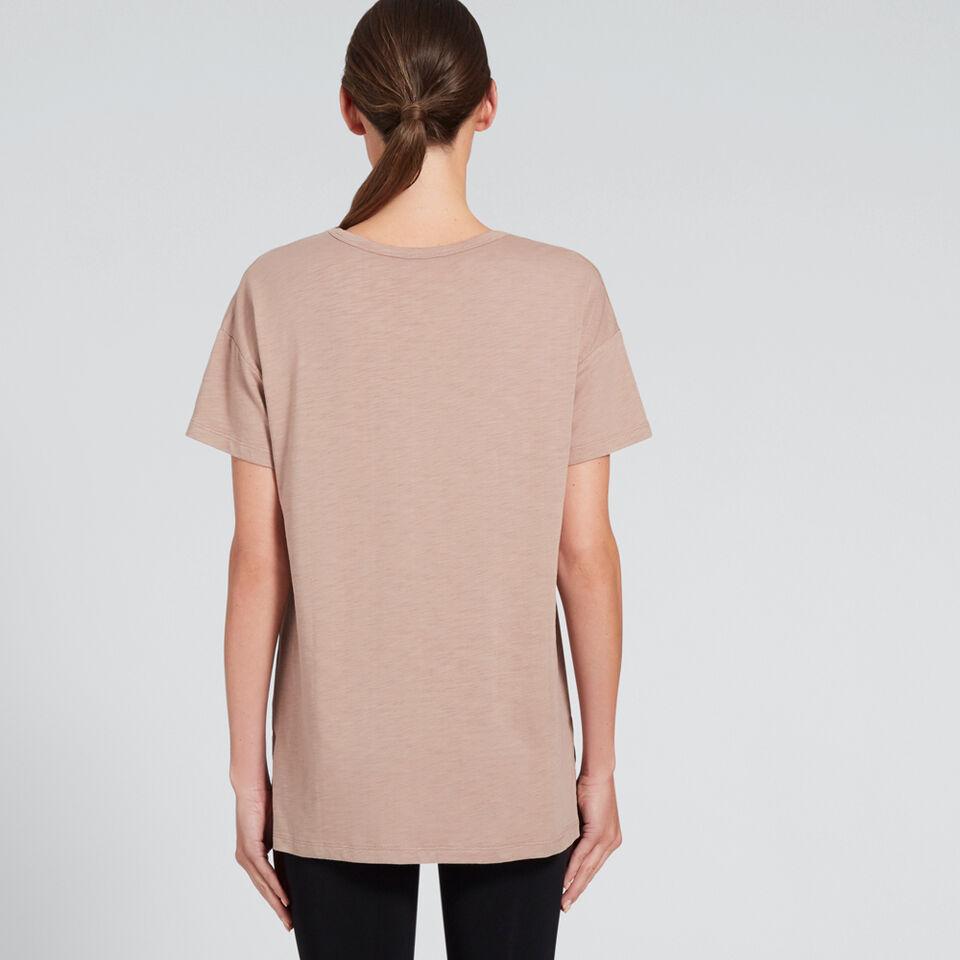 Short Sleeve Split Tee  