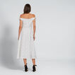 Off-Shoulder Spot Dress    hi-res