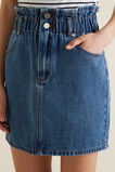 Paperbag Denim Skirt    hi-res